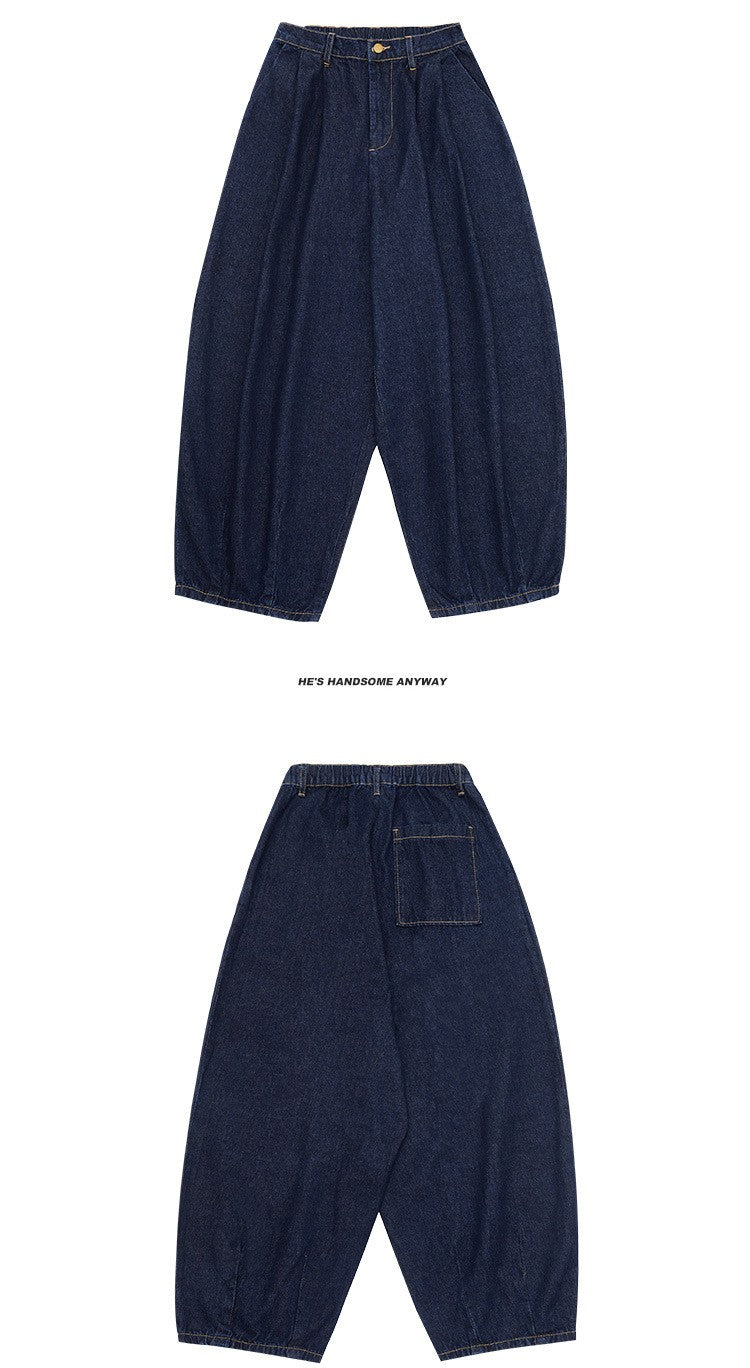 Fee the end レトロ ワイド デニムパンツ K113 ディテール画像 8