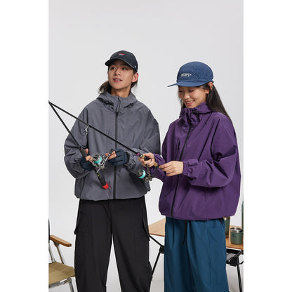 SE 防水 アウトドア ジャケット OW3207 着用画像 4