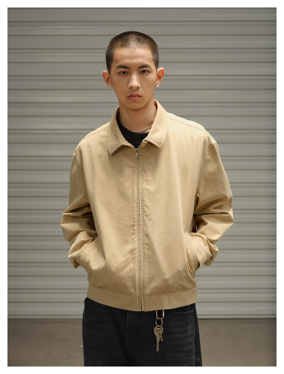 OUSWE レトロ ストリート カーゴパンツ RW100 カーキ ディテール画像 9