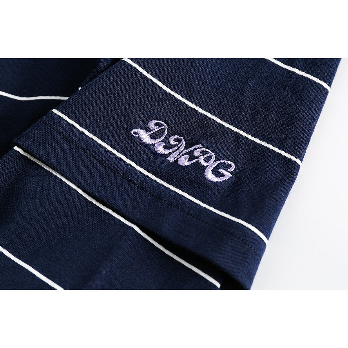 Dnpg ストリート ルーズ Tシャツ AZ20 ネイビーブルー 着用画像 3