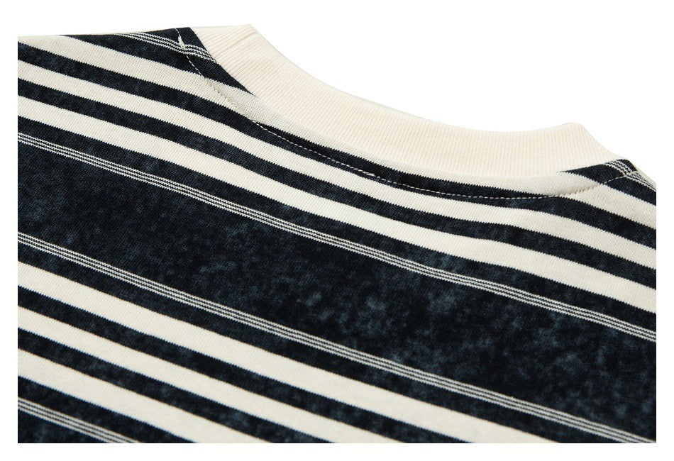IGIO ウォッシュ レトロ Tシャツ PL1169 着用画像 6