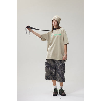 Cannot Surpass ストリート ルーズ Tシャツ T05 着用画像 3