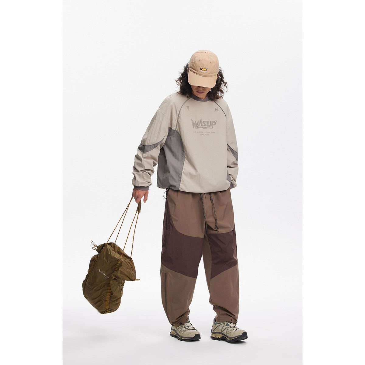LUCKY HORN レトロ ストリート ジャケット WY757 着用画像 3