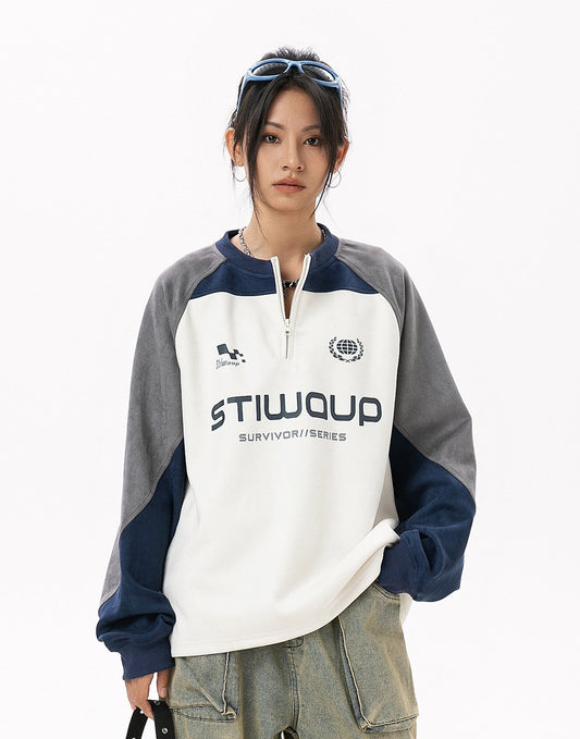 STIWAUP レトロ ルーズ スウェット W639 メイン画像
