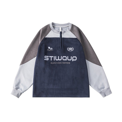 STIWAUP レトロ ルーズ スウェット W639 ディテール画像 7