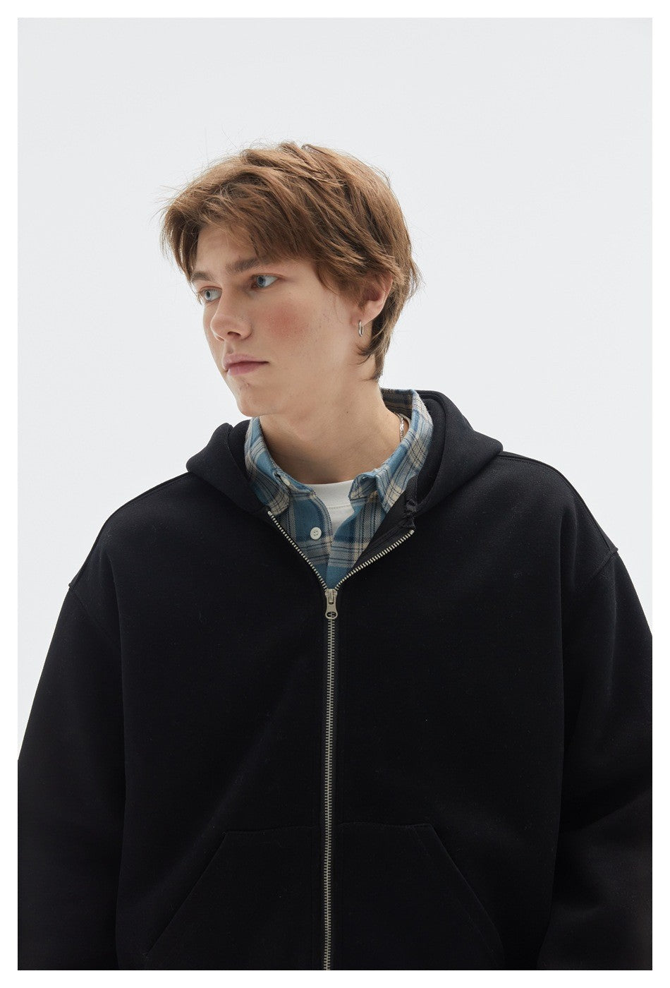 OUSWE ストリート ルーズ スウェット ディテール画像 7