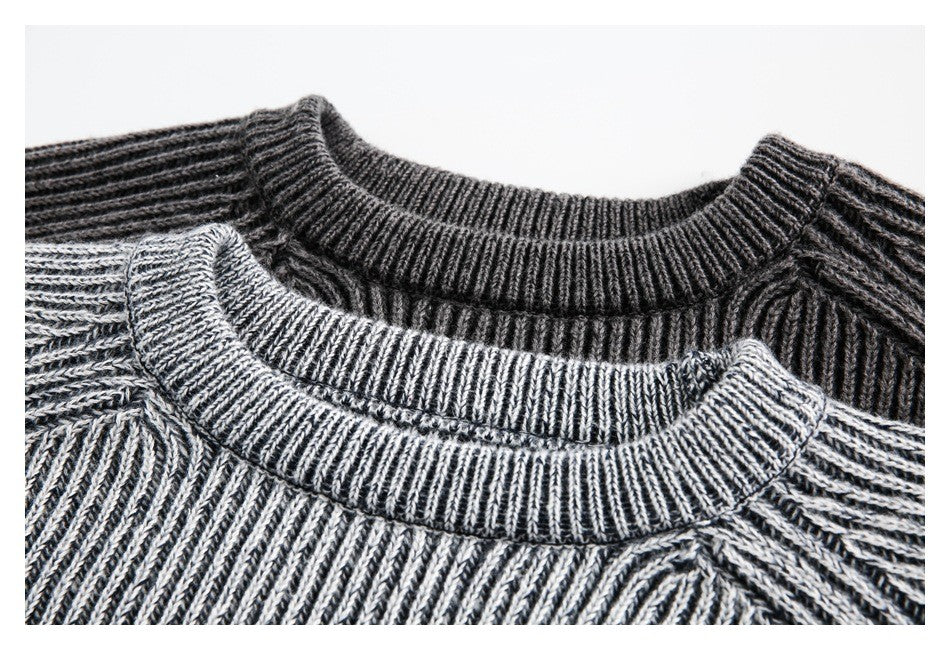 OUSWE レトロ ニット RM11 ディテール画像 8