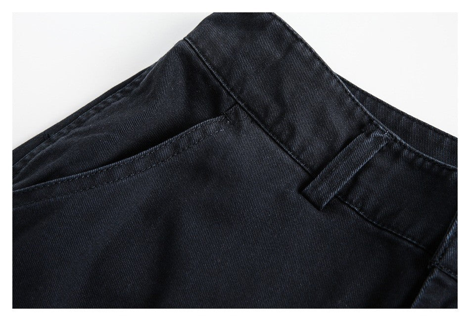 OUSWE レトロ ストリート カーゴパンツ RK86 着用画像 6