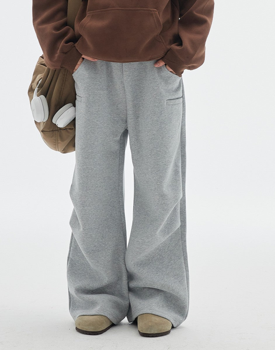 OUSWE レトロ ルーズ パンツ RK89 フラワーグレー メイン画像