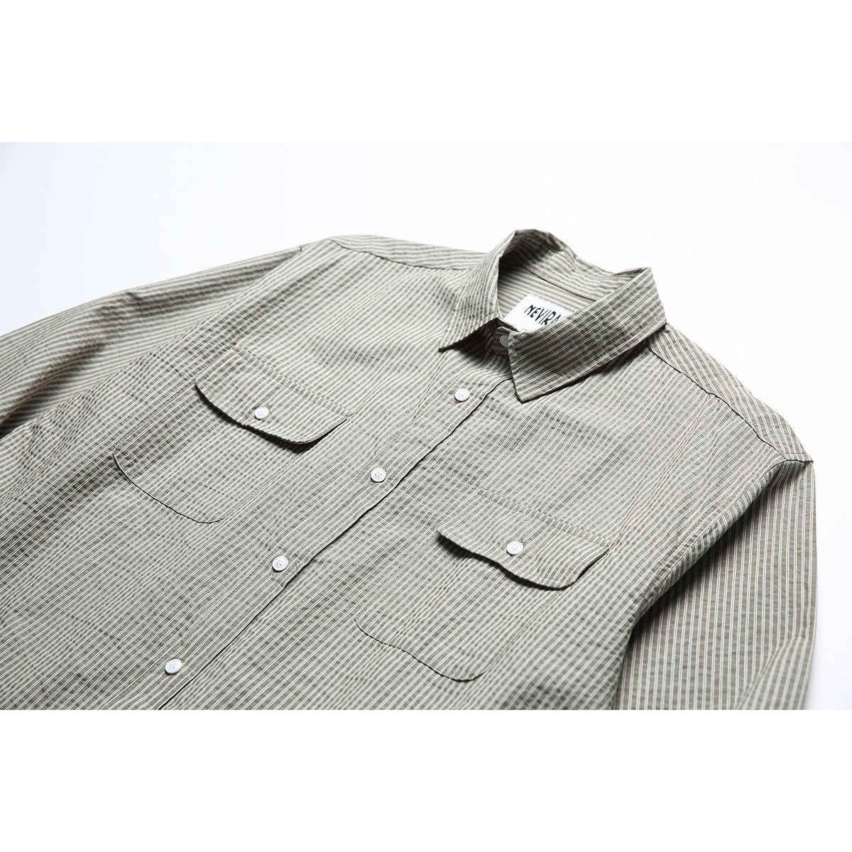 NEVIRALER レトロ ルーズ カーゴパンツ NRA58 着用画像 2