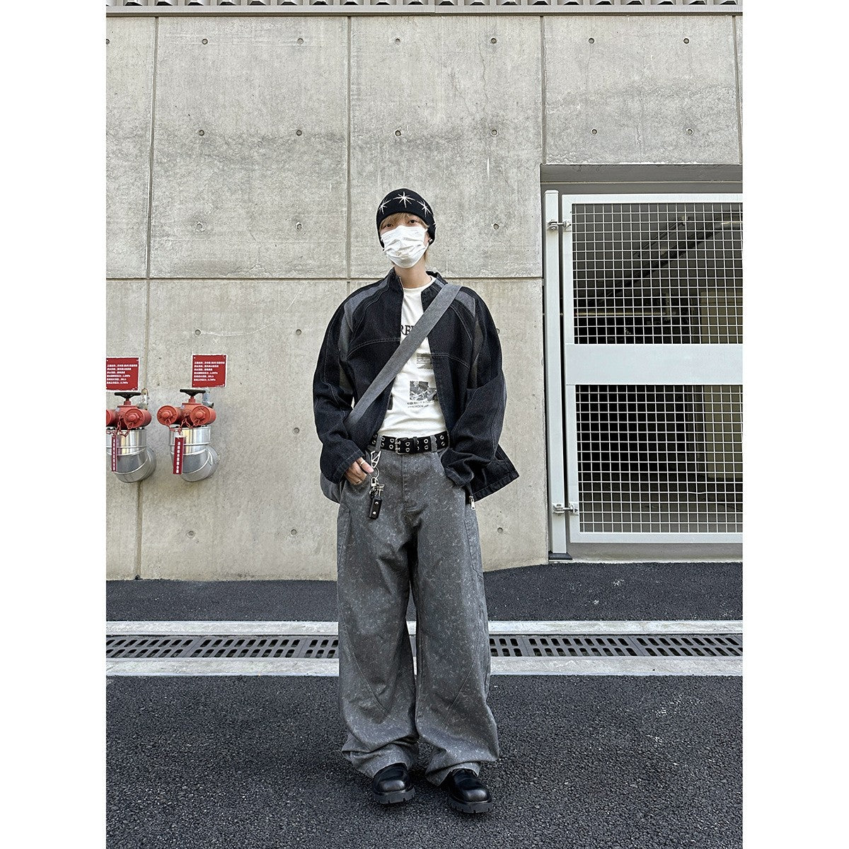 Magmens ストリート デニムジャケット JK9282 着用画像 3