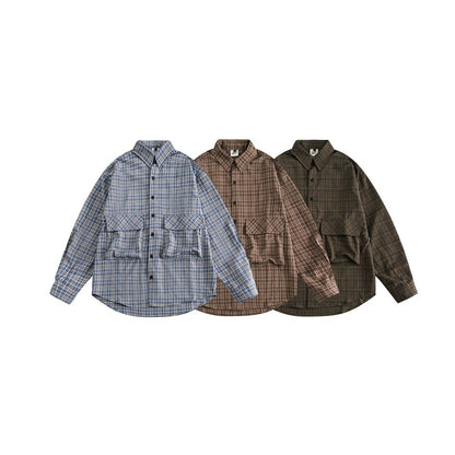 DAIVC レトロ ストリート カーゴパンツ CS016 着用画像 5
