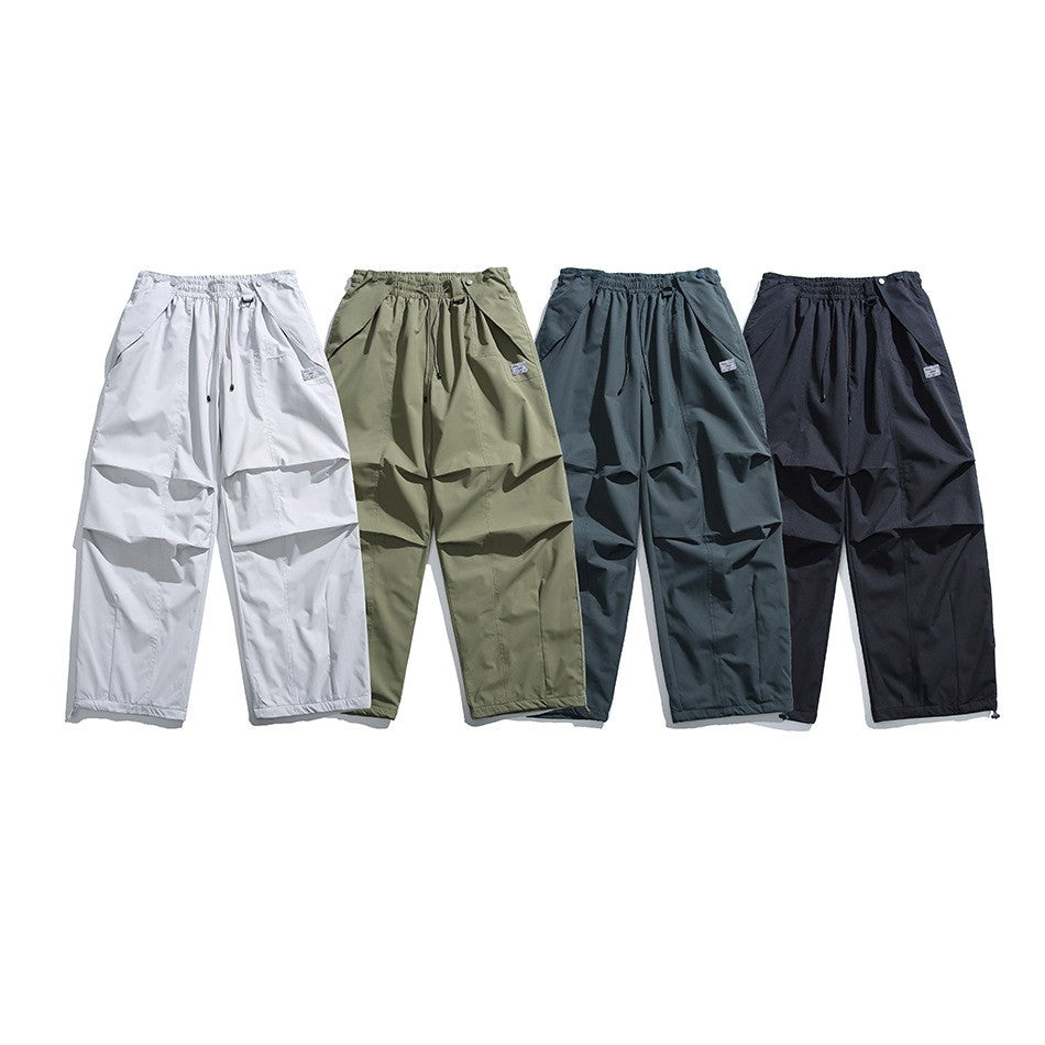 Orderliness ストリート ワイド パンツ P982 着用画像 5