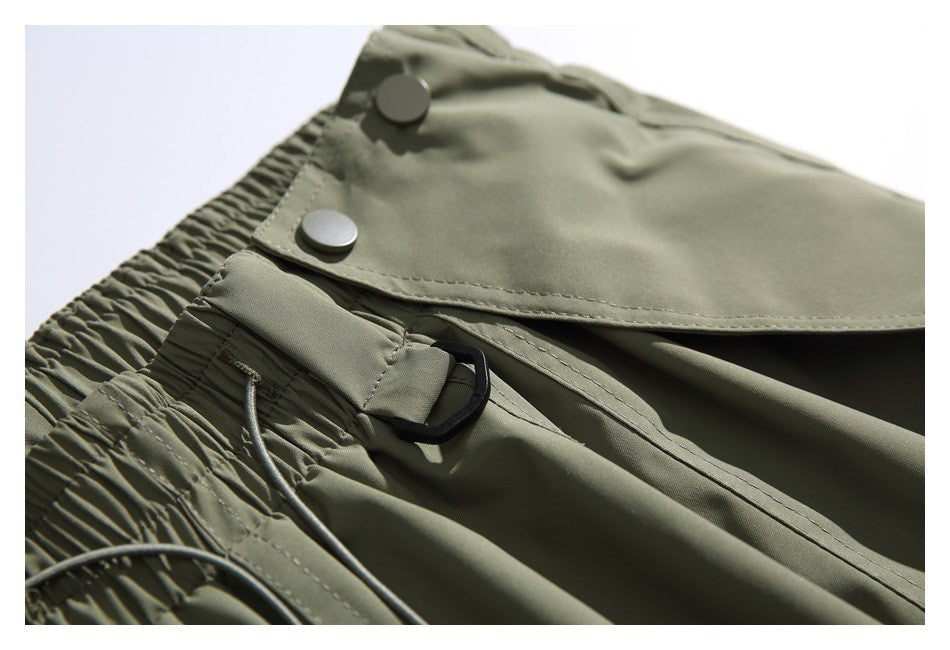 Orderliness ストリート ワイド パンツ P982 着用画像 6