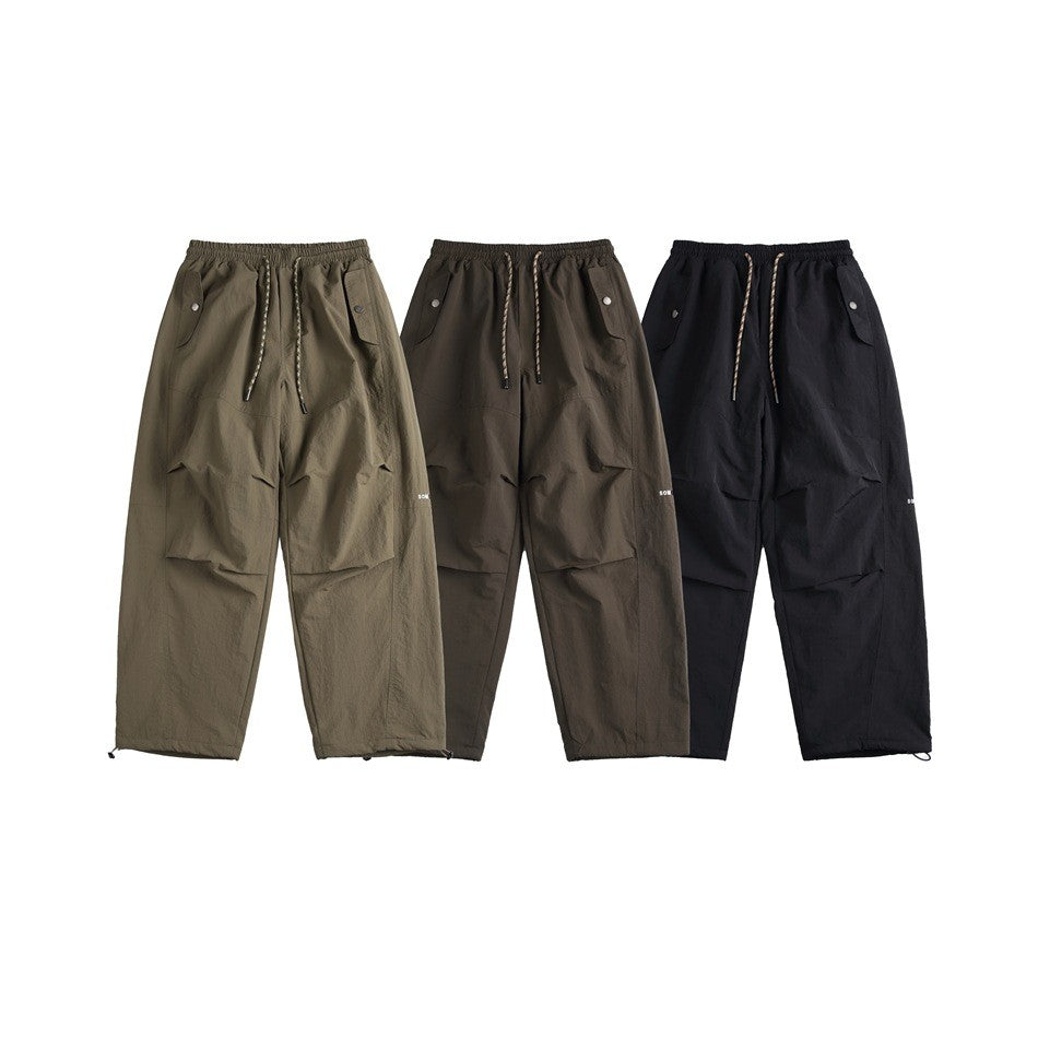 New Apparel アウトドア ワイド パンツ 着用画像 5