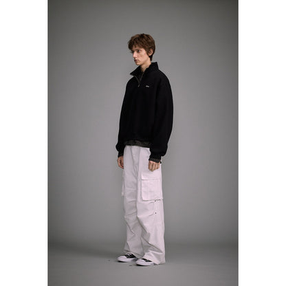 OUSWE レトロ ルーズ スウェット RH162 着用画像 3