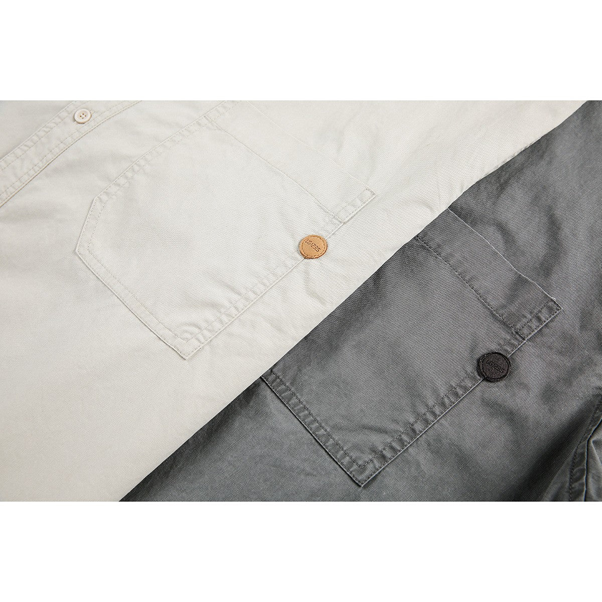 Stffpick レトロ ルーズ カーゴパンツ CS107 着用画像 3