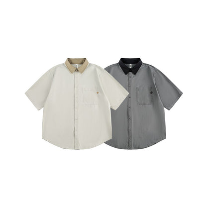 Stffpick レトロ ルーズ カーゴパンツ CS107 着用画像 5