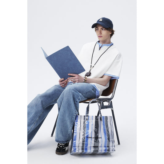 ANSWER ME レトロ Tシャツ T255 着用画像 2