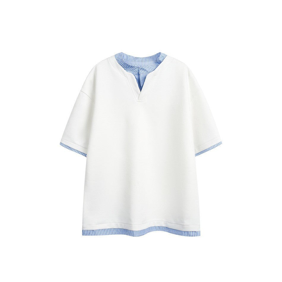 ANSWER ME レトロ Tシャツ T255 着用画像 5