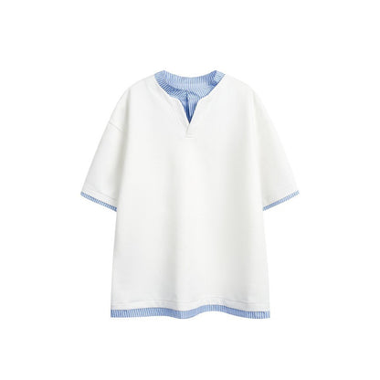 ANSWER ME レトロ Tシャツ T255 着用画像 5