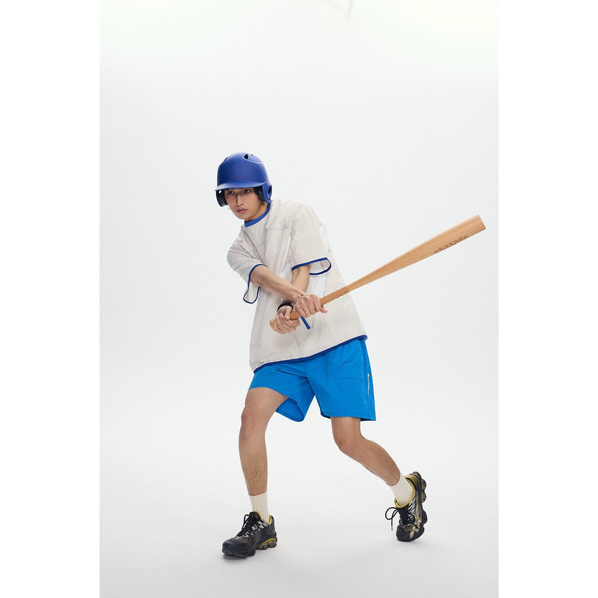 UNDREST アウトドア ルーズ Tシャツ DT51 着用画像 4
