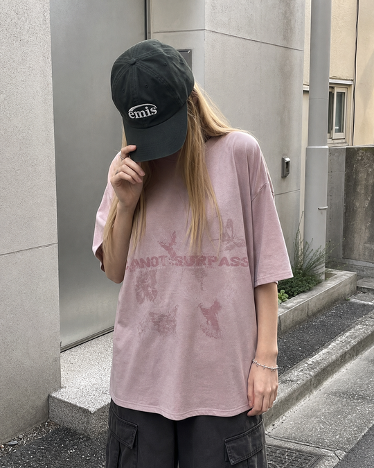 Cannot Surpass ルーズ Tシャツ T13 rayのスタイリング 2026-07-21 3枚目