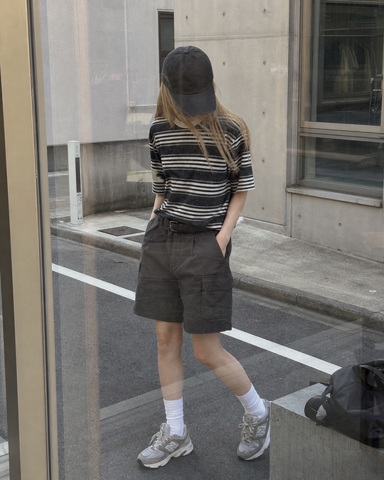 IGIO ウォッシュ レトロ Tシャツ PL1169 rayのスタイリング 2026-07-22 3枚目